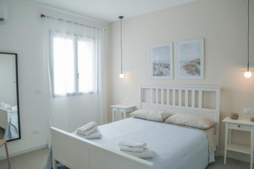 Katil atau katil-katil dalam bilik di Dimore LE GRASTE - Made in Sicily