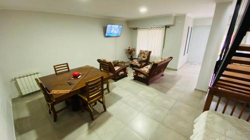 Μια τηλεόραση ή/και κέντρο ψυχαγωγίας στο Duplex Sarmiento