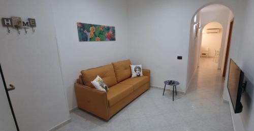 TV a/nebo společenská místnost v ubytování La casa del Vescovo