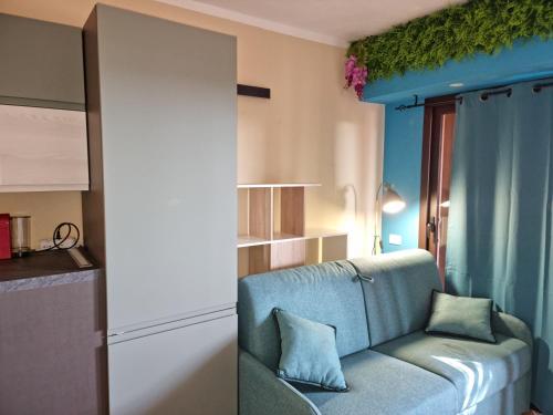 Et opholdsområde på Appartamento Golfo Marinella