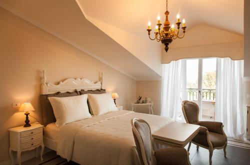 Letto o letti in una camera di Poggio delle Molare Adults-Only Retreat