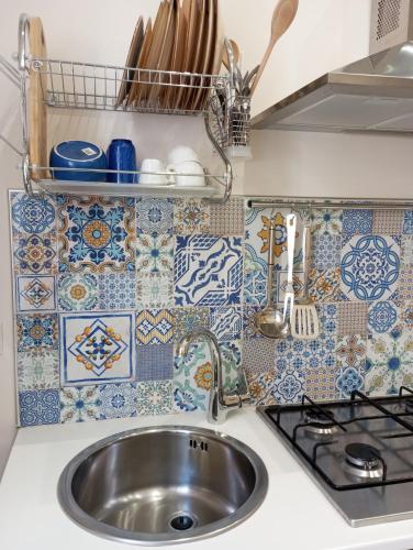 Dapur atau dapur kecil di Goccia del mare