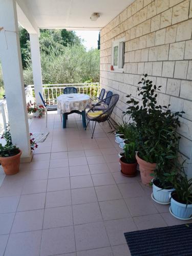Μπαλκόνι ή βεράντα στο Apartments Biočić