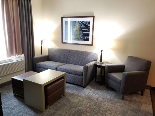 Ruang duduk di Homewood Suites by Hilton Phoenix Chandler Fashion Center
