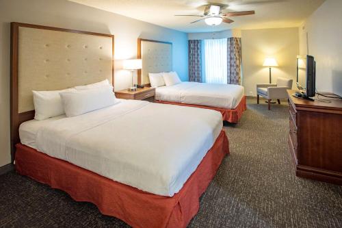 Lova arba lovos apgyvendinimo įstaigoje Homewood Suites by Hilton Pensacola Airport-Cordova Mall Area