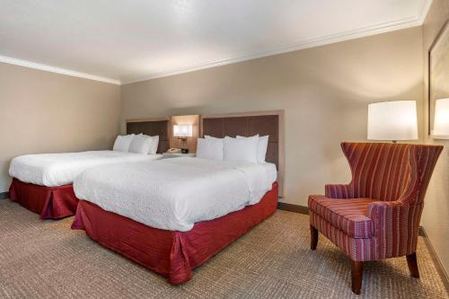 Ένα ή περισσότερα κρεβάτια σε δωμάτιο στο Hampton Inn Ukiah