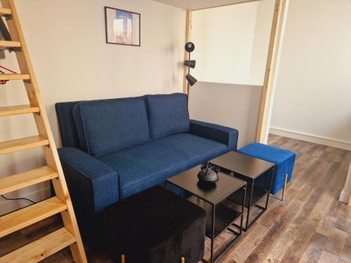 Studio cœur des Sables, 100m de la plage