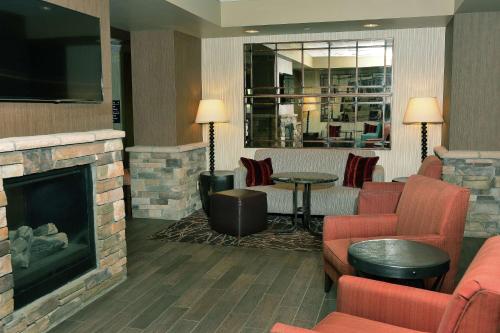 Zona de estar de Hampton Inn Springfield-Southeast, MO
