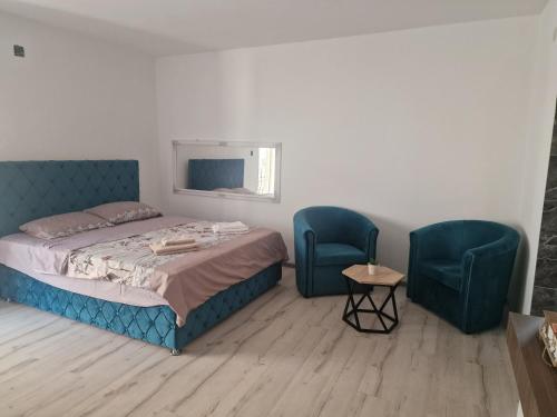 Ένα ή περισσότερα κρεβάτια σε δωμάτιο στο Apartmani relax