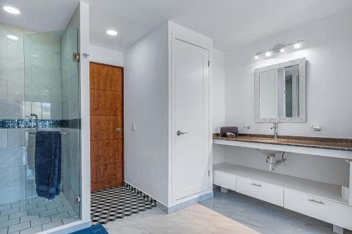 Koupelna v ubytování Morgan Residences 508B