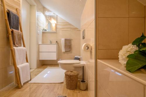 Kylpyhuone majoituspaikassa Villa Bellezza