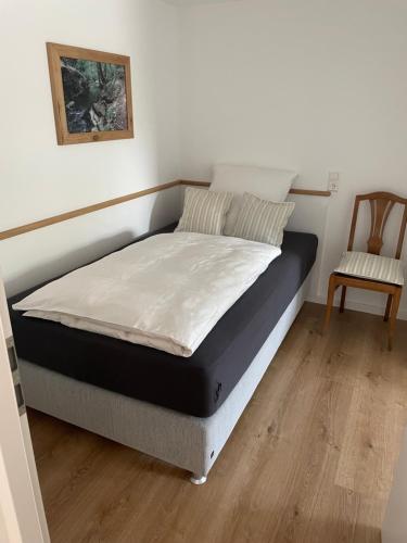 Katil atau katil-katil dalam bilik di Ferienwohnung Bröder