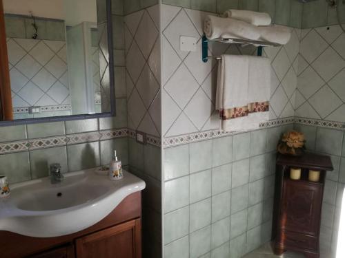 Ένα μπάνιο στο Casa vacanze Nuraghe Orosei