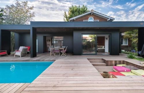 Villa intimiste, confortable, bassin d'Arcachon