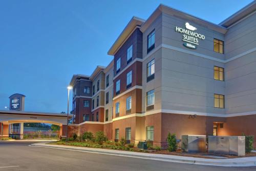 a rendering of the front of a hotel at Homewood Suites By Hilton Savannah Airport in Savannah