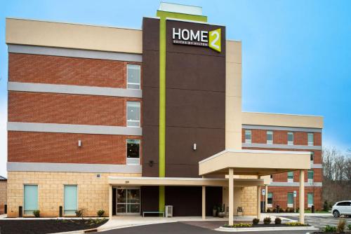 a building with a home depot sign on it at Home2 Suites By Hilton Charlotte Mooresville, Nc in Mooresville