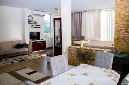 Et opholdsområde på Villa Guci