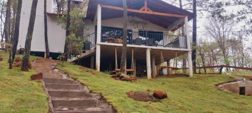 Zahrada ubytování Cabaña El Encanto