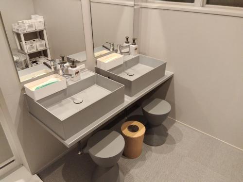 Un baño de Dot Glamping 赤穂