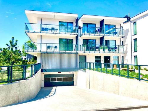 Balkoni atau teres di e-baltic - Niechorze, Your beachfront apartments,