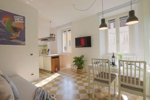 TV a/nebo společenská místnost v ubytování [Lucca Old Town] *Stellario* Free Netflix Wi-fi