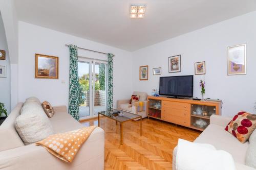 TV a/nebo společenská místnost v ubytování Apartments Martic