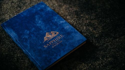 Ein Zertifikat, Auszeichnung, Logo oder anderes Dokument, das in der Unterkunft Hotel Sapphire Bakuriani ausgestellt ist