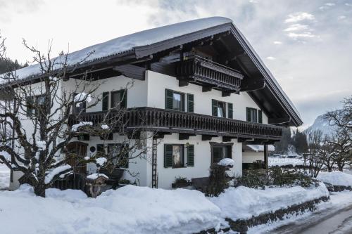 Haus Horngacher durante o inverno