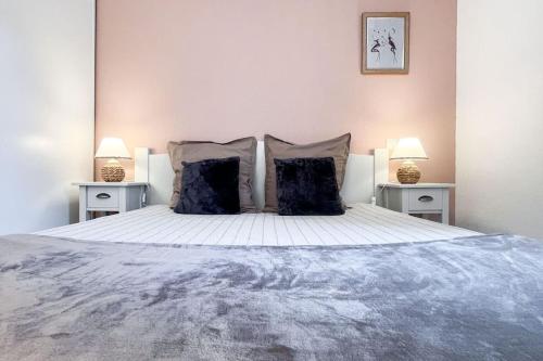 Katil atau katil-katil dalam bilik di Maison en Provence - Les Bastidons du Ventoux