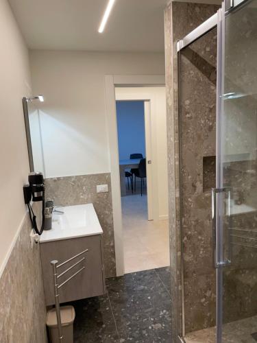 Ένα μπάνιο στο Appartamento Isola Vicentina- Vicenza