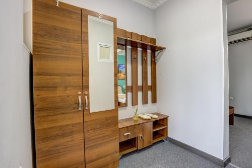 Koupelna v ubytování Viva Hotel