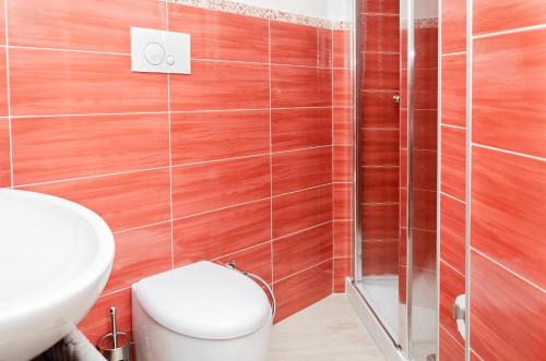 Salle de bains dans l'établissement Le due Sirene By Dimorra