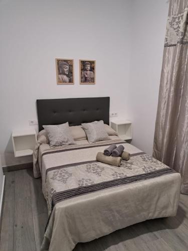 Postel nebo postele na pokoji v ubytování Villavarela A