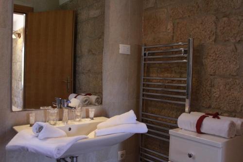 Phòng tắm tại Villa Kula