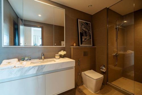 Koupelna v ubytování Lxry 2 bed apartment in Burj Royale Downtown Dubai with full Burj Khalifa view
