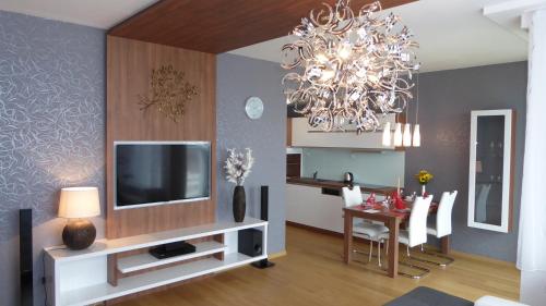 Modern apartment with a view of Slavín