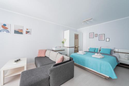 Posedenie v ubytovaní Apartament z balkonem przy Latarni 150m od morza