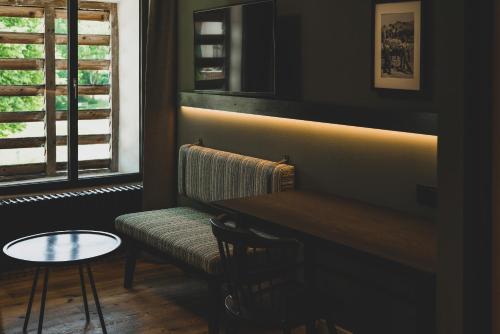 Area soggiorno di LANDHOTEL ALTE ZOLLSTATION- Historical Building