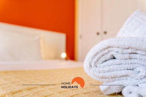 Ένα ή περισσότερα κρεβάτια σε δωμάτιο στο #180 T2 Ondas do Mar by Home Holidays