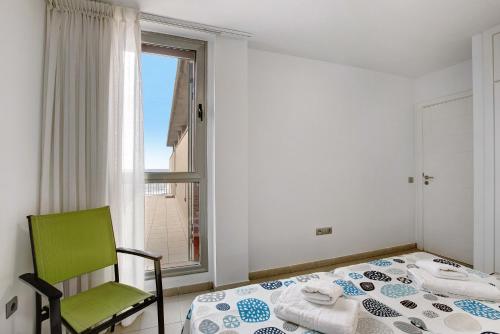 Posteľ alebo postele v izbe v ubytovaní Casa Médano 20 en el Médano