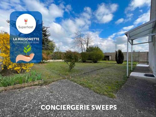 Maisonnette - jardin extérieur