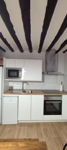 Dapur atau dapur kecil di El Cantón - Alojamiento Rural