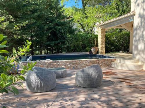 La Balouvière Villa entre Cévennes et Provence