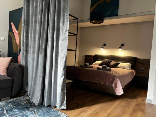 Posteľ alebo postele v izbe v ubytovaní “ApartCalm - like at Home” – close to Subway