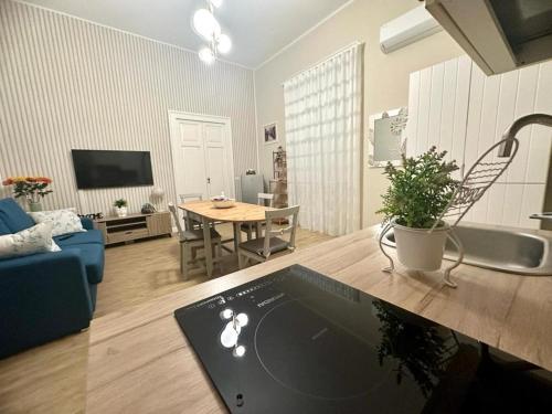 TV a/nebo společenská místnost v ubytování Home Pompei Olympus