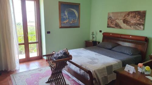 Postel nebo postele na pokoji v ubytování Villa Valentina Costa dei Trabocchi
