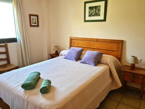 Ένα ή περισσότερα κρεβάτια σε δωμάτιο στο Mirador del valle