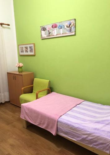 Säng eller sängar i ett rum på Vukčević apartman