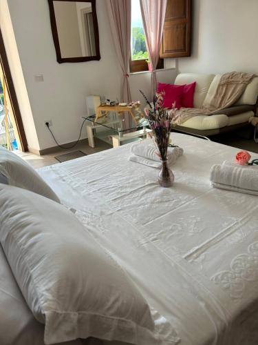 Ein Bett oder Betten in einem Zimmer der Unterkunft 'A Vadera