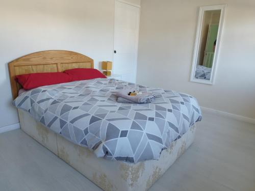 Postel nebo postele na pokoji v ubytování Pace home